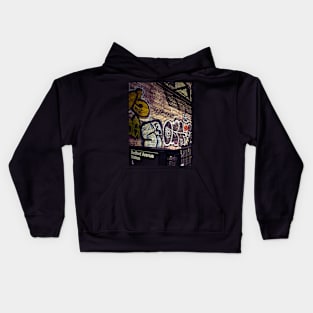 Bedford Avenue Graffiti Brooklyn NYC Kids Hoodie